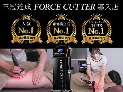 三冠達成 FORCE CUTTER導入店